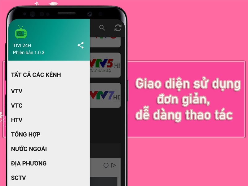 Giao diện đơn giản, dễ dàng thao tác