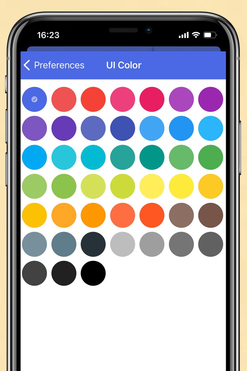 Tùy chỉnh màu sắc và chủ đề giao diện theo ý thích người dùng Tùy chỉnh màu sắc và chủ đề giao diện theo ý thích người dùng