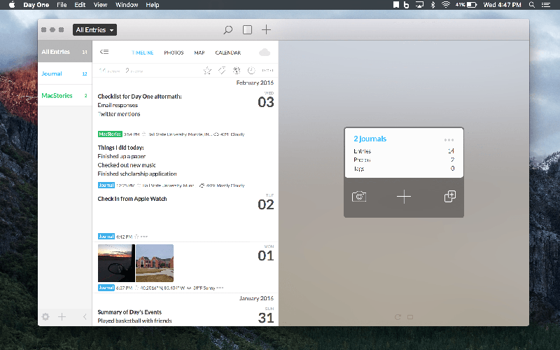 Dễ d&agrave;ng tạo nhật k&yacute; - một phần của cuộc sống của bạn