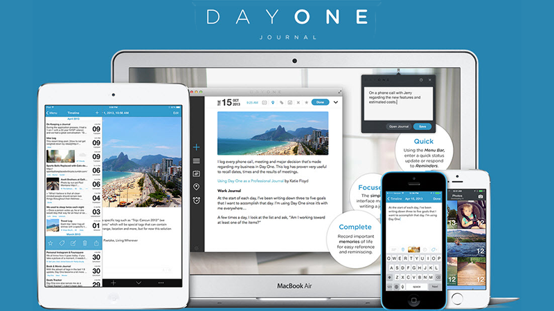 Ứng dụng Day One Journal - Lưu giữ kỉ niệm tr&ecirc;n điện thoại, m&aacute;y t&iacute;nh