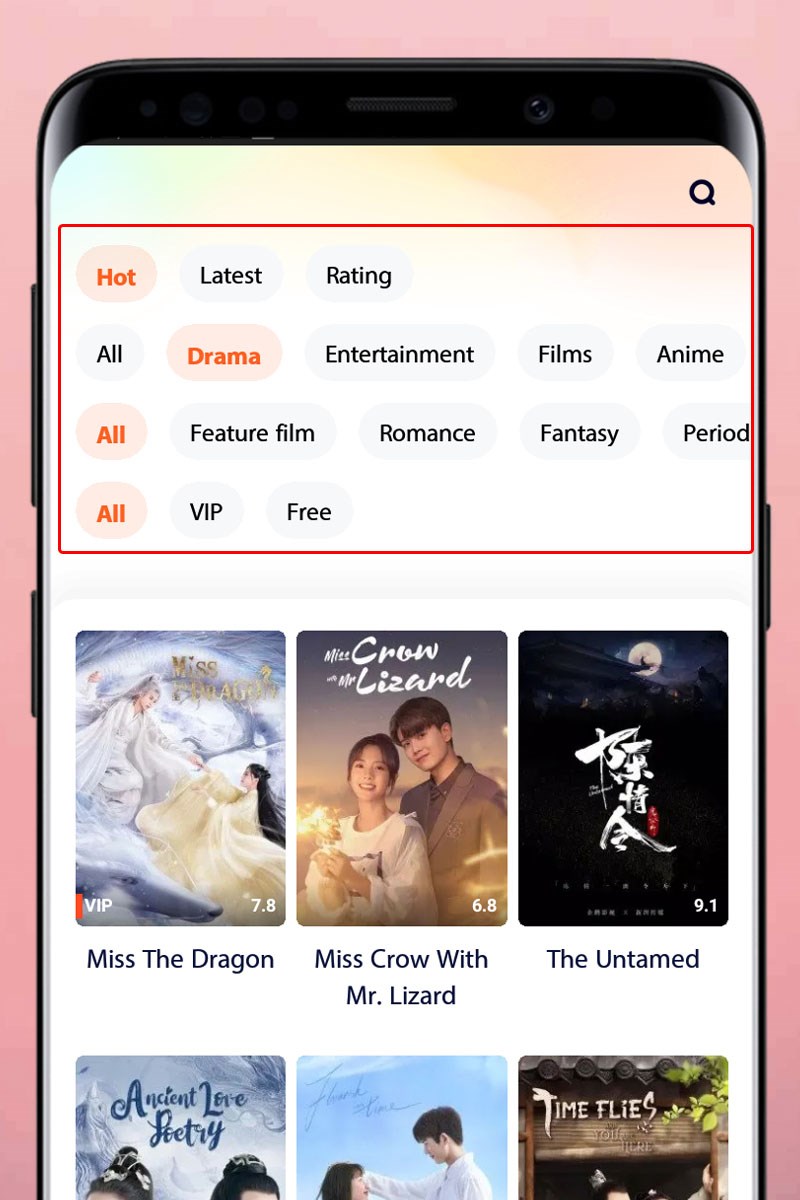 Cung cấp hơn 20 thể loại, chủ đề phim và chương trình Cung cấp hơn 20 thể loại, chủ đề phim và chương trình