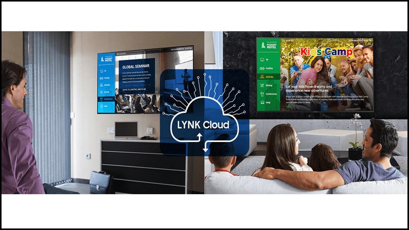 Hệ thống quản l&yacute; nội dung v&agrave; thiết bị mạnh mẽ từ xa với LYNK Cloud