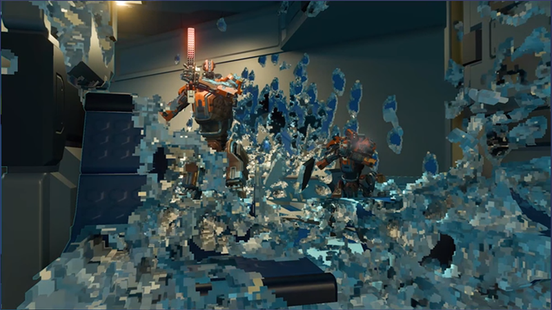 Bối cảnh trong game c&oacute; thể bị ph&aacute; hủy