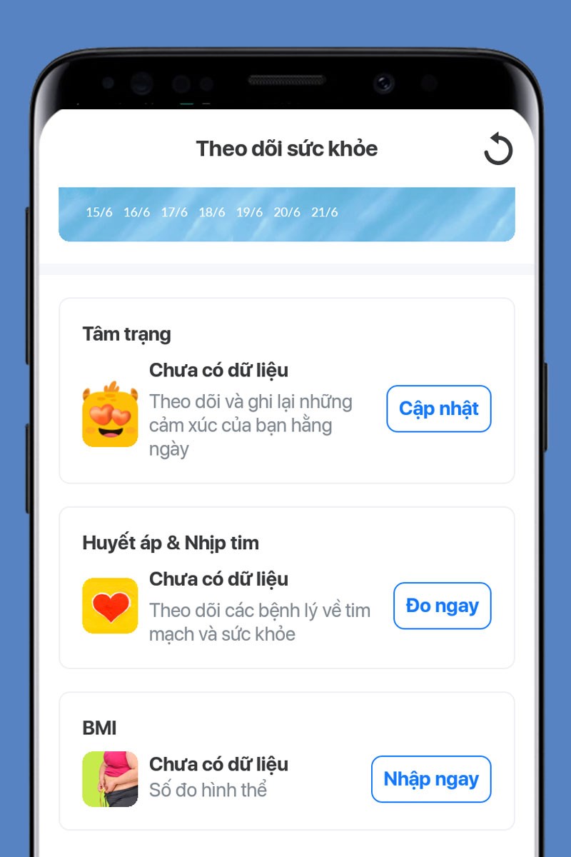 Lưu trữ thông tin online, tiện lợi cho việc theo dõi và cập nhật tình hình sức khỏe