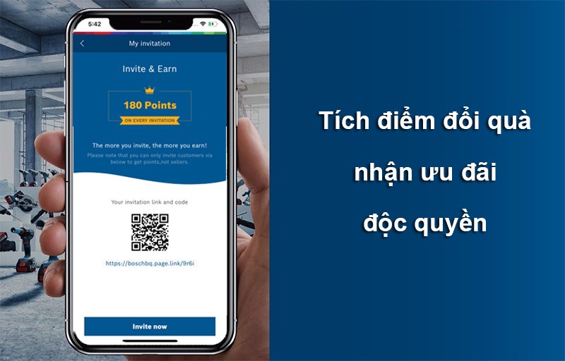 T&iacute;ch điểm, đổi qu&agrave; v&agrave; nhận ưu đ&atilde;i từ Bosch