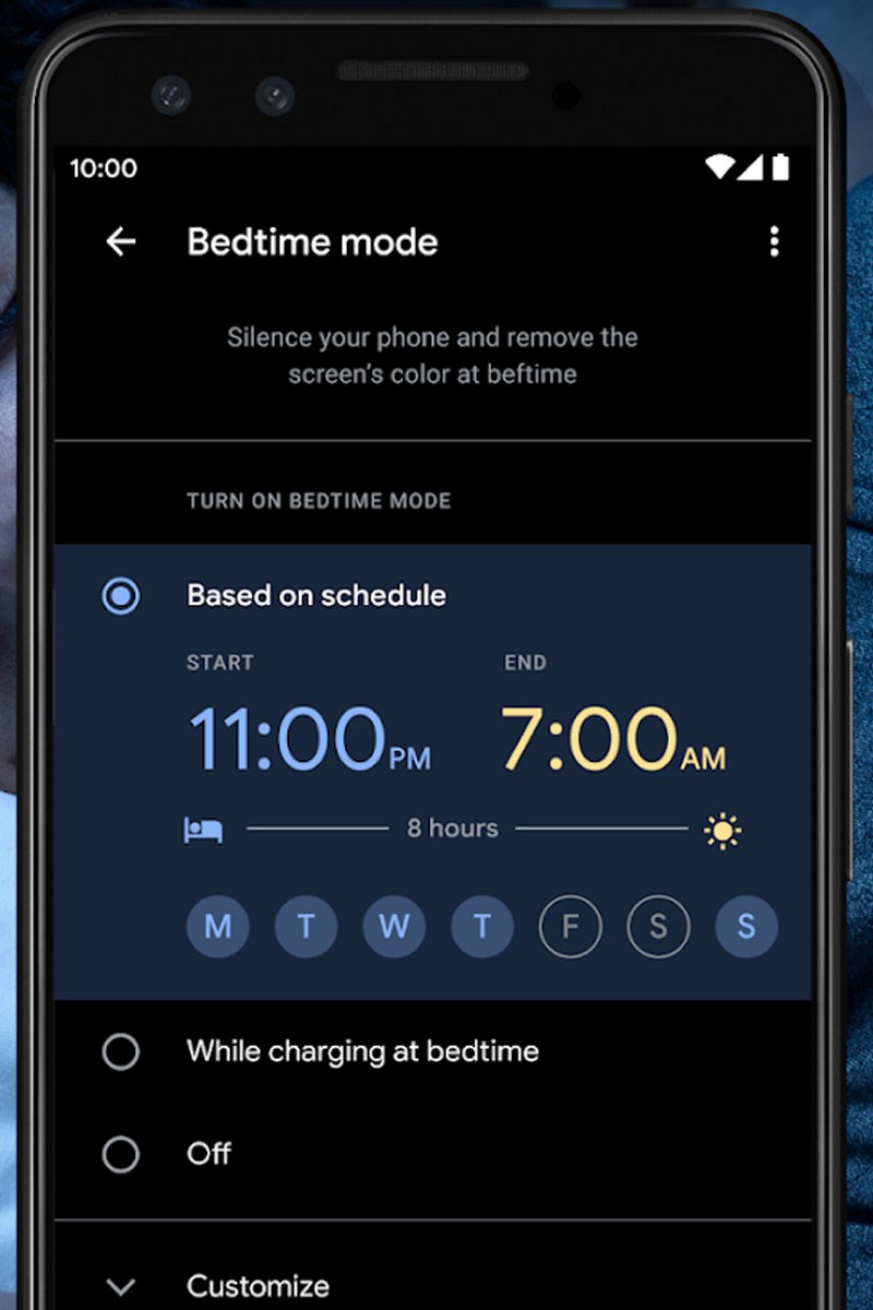 Chế độ giờ đi ngủ