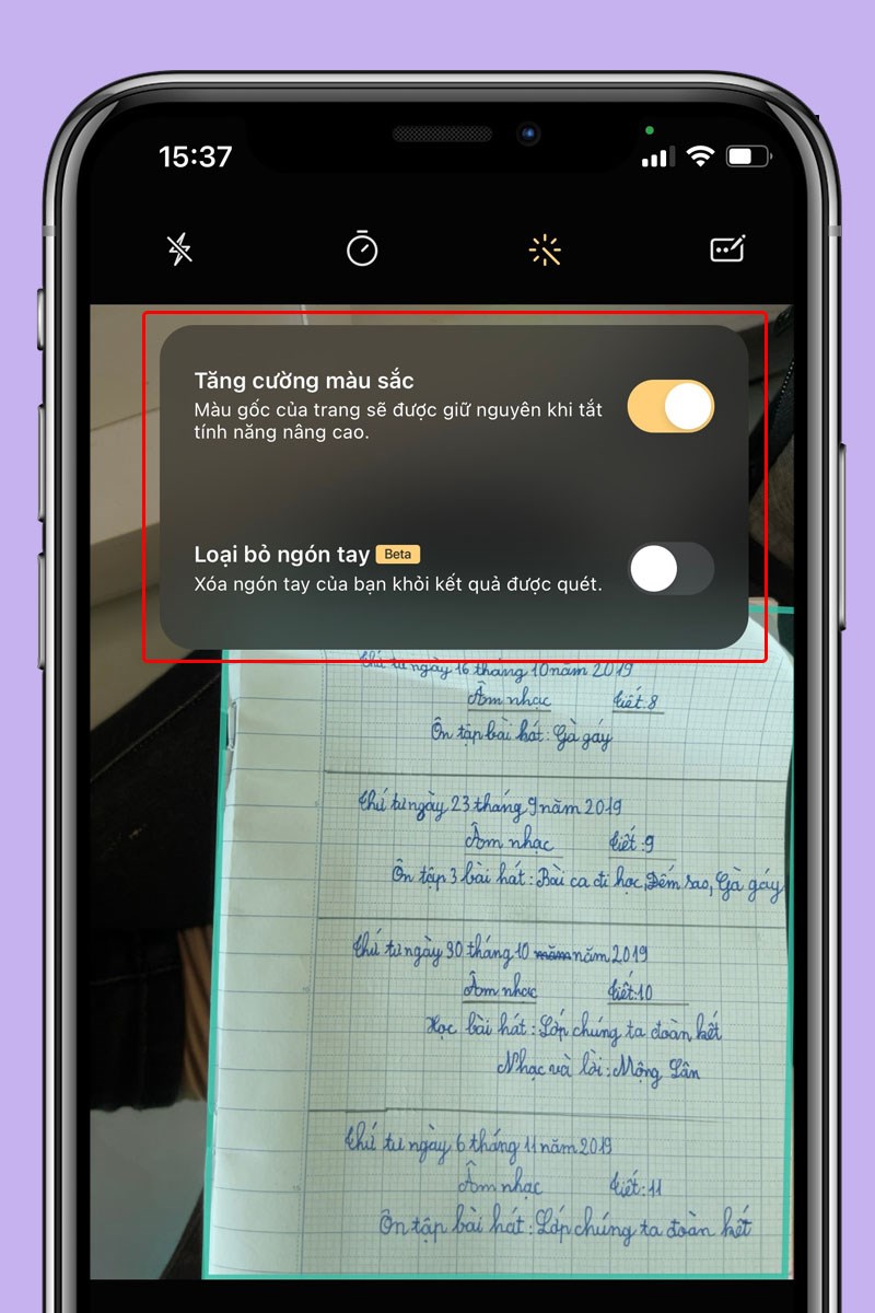 Chỉnh sửa m&agrave;u sắc v&agrave; loại bỏ ng&oacute;n tay kh&ocirc;ng mong muốn khỏi văn bản dễ d&agrave;ng