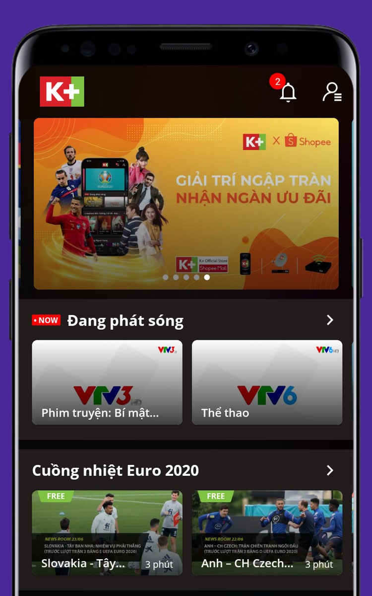 Giao diện tối ưu, giải trí thoải mái Giao diện tối ưu, giải trí thoải mái