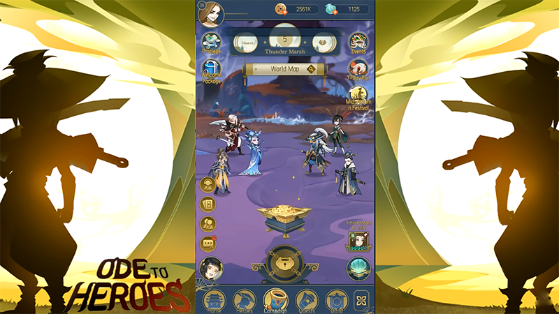 Khi bạn offline, đội hình của bạn vẫn chiến đấu Khi bạn offline, đội hình của bạn vẫn chiến đấu