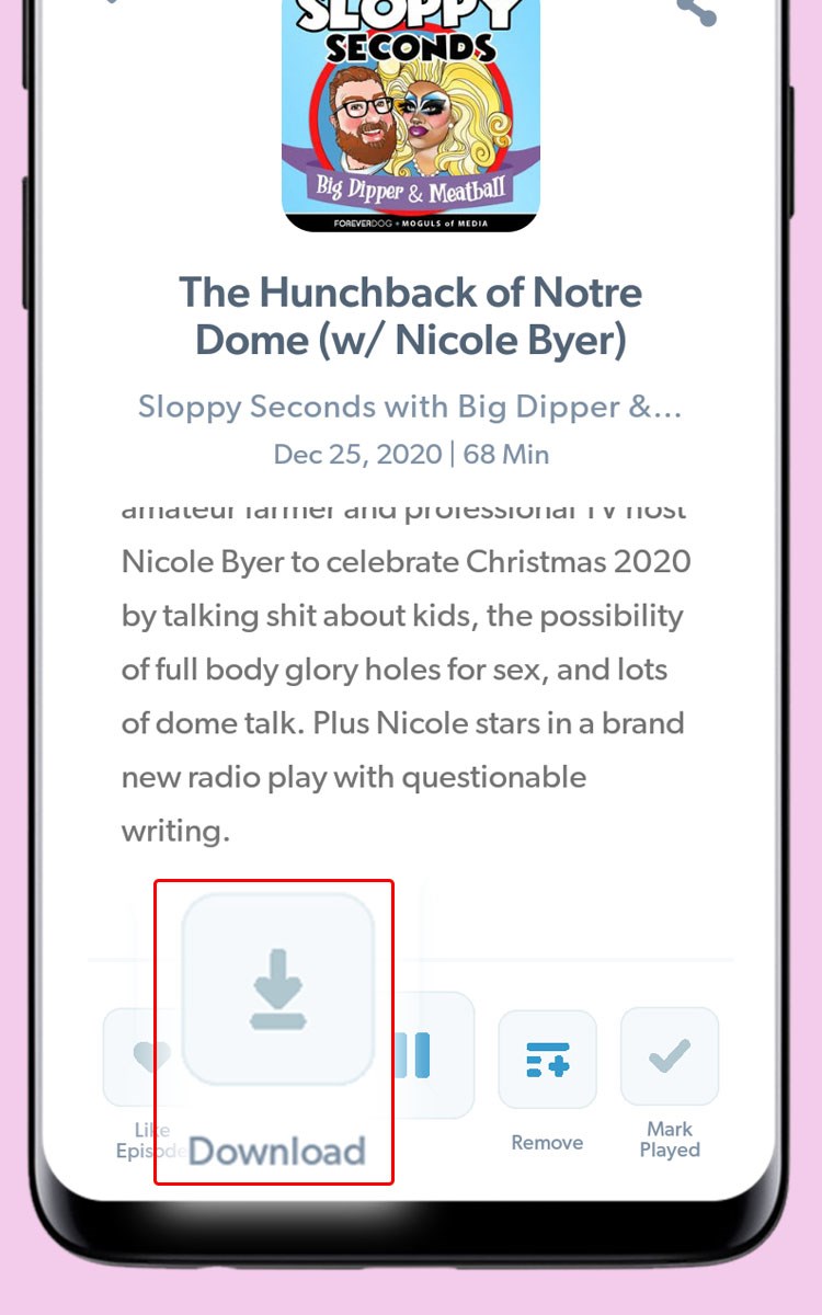 Dễ d&agrave;ng tải podcast về m&aacute;y để nghe ngoại tuyến