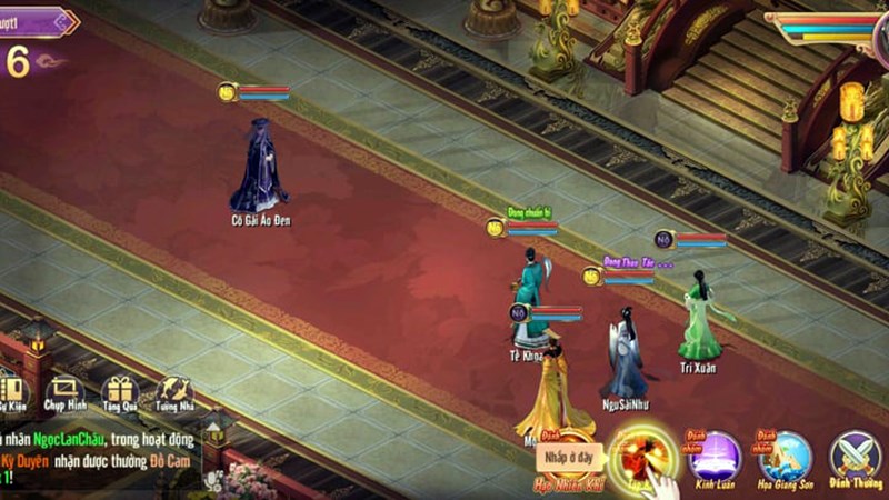 Chế độ PvE trong game Cung Đ&igrave;nh Kế