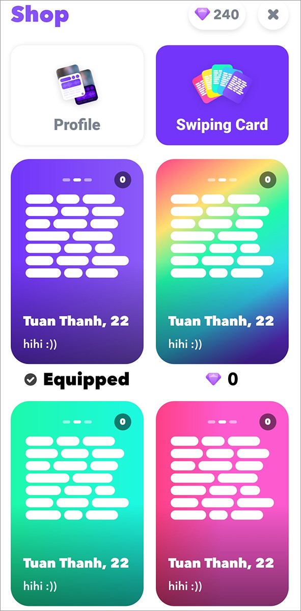 Thay đổi màu cho các thẻ Thay đổi màu cho các thẻ