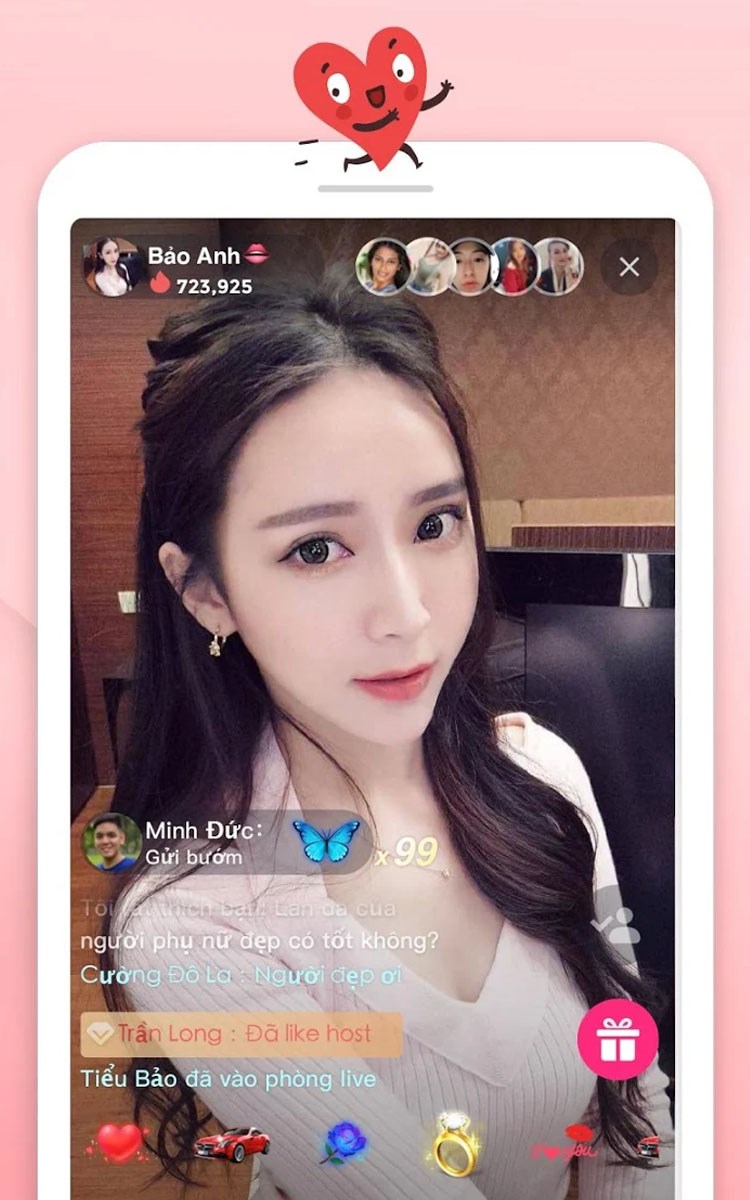 Tạo và tham gia các buổi LiveStream để giao tiếp với mọi người