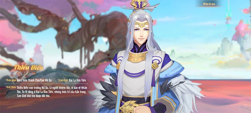 Thiếu Điển l&agrave; người hướng dẫn tr&ecirc;n h&agrave;nh tr&igrave;nh tu ti&ecirc;n của bạn