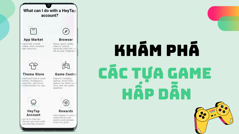 . Khám phá nhiều tựa game hấp dẫn tại Trung tâm trò chơi