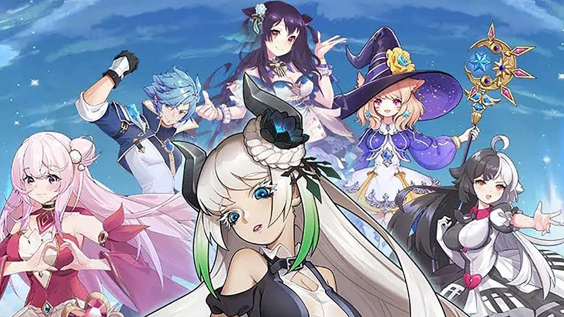 Idle Goddess Trở thành chiến binh ưu tú cùng các Nữ thần khác bảo vệ lục địa Ania xinh đẹp