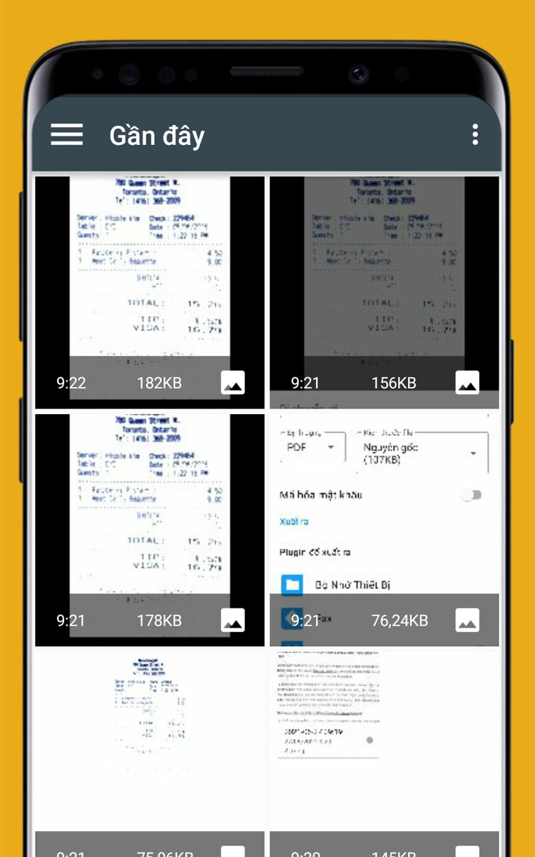 Lưu lại lịch sử scan tài liệu của bạn nhanh chóng
