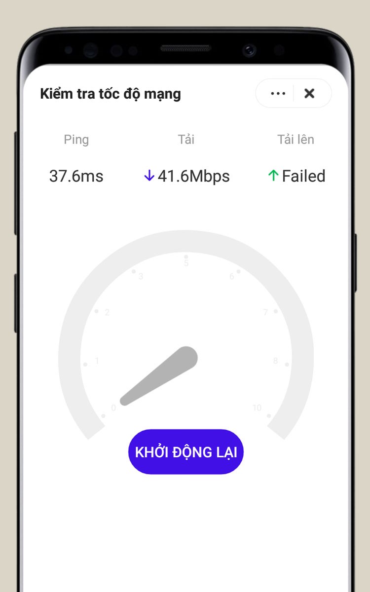 Kiểm tra tốc độ mạng bạn đang sử dụng dễ dàng