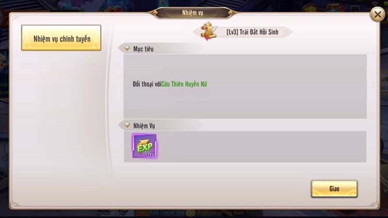 Nhiệm vụ chính tuyến