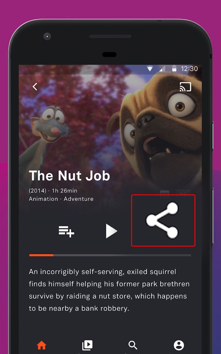 Chia sẻ những bộ phim, chương tr&igrave;nh hay đến bạn b&egrave; hoặc c&aacute;c trang mạng x&atilde; hội