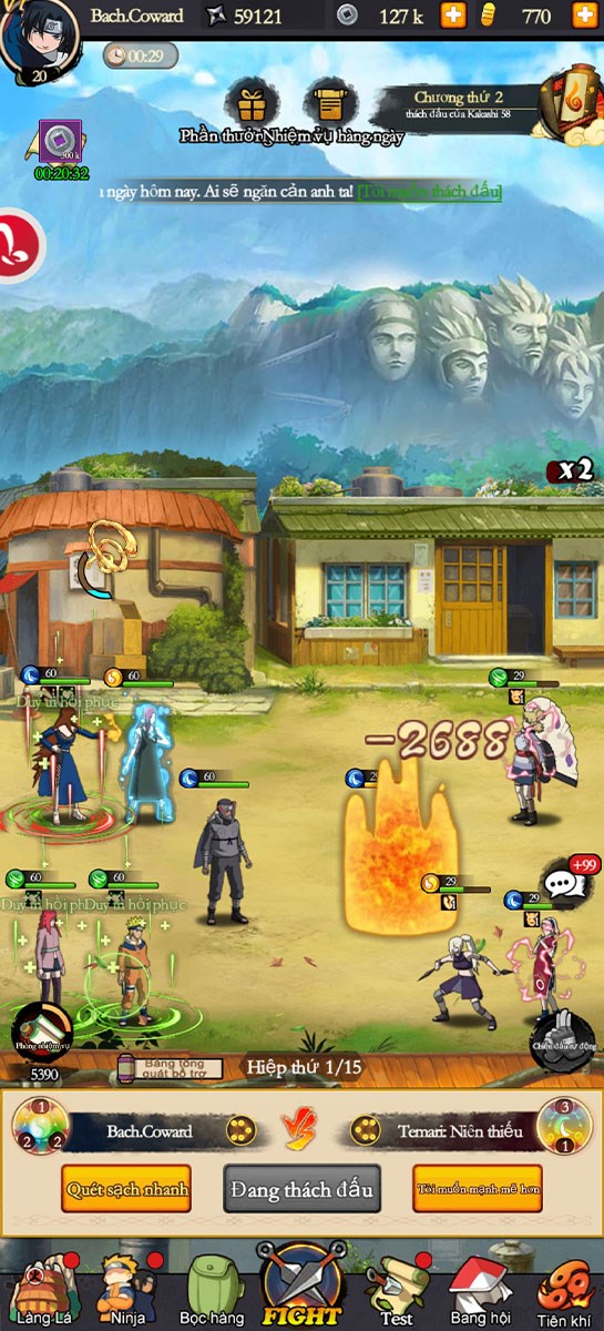 C&ugrave;ng tham gia ngay v&agrave;o h&agrave;nh tr&igrave;nh của Naruto v&agrave; những người bạn