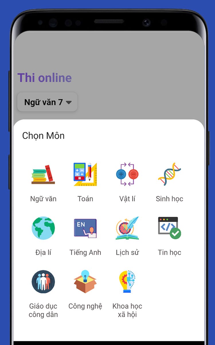  Lựa chọn hơn 11 môn học bám sát chương trình sách giáo khoa