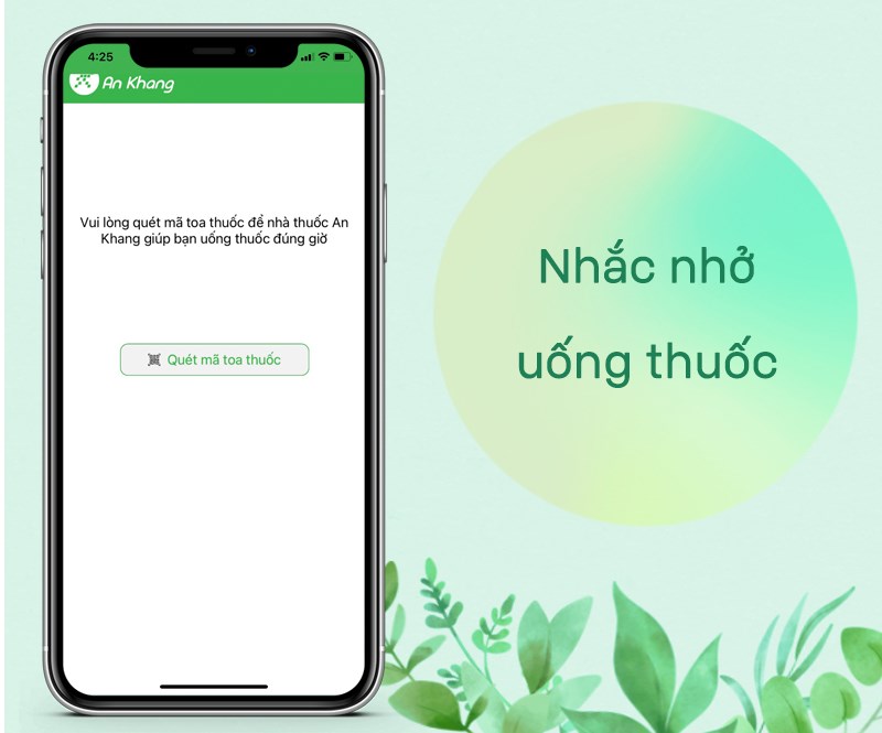 Nhắc nhở uống thuốc