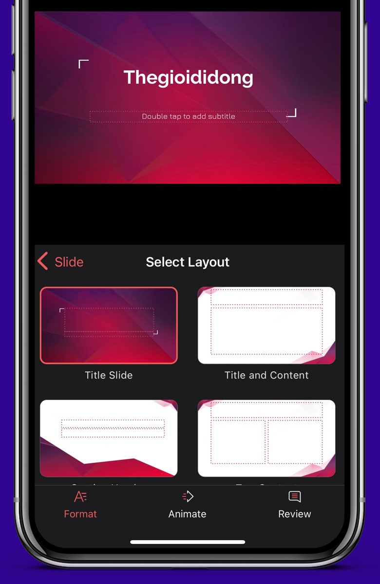 Thiết kế slide thuyết tr&igrave;nh s&aacute;ng tạo, chuy&ecirc;n nghiệp