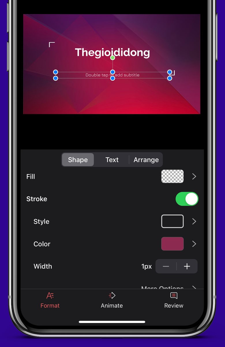 Bộ c&ocirc;ng cụ thiết kế slide đa năng, đầy đủ như PowerPoint
