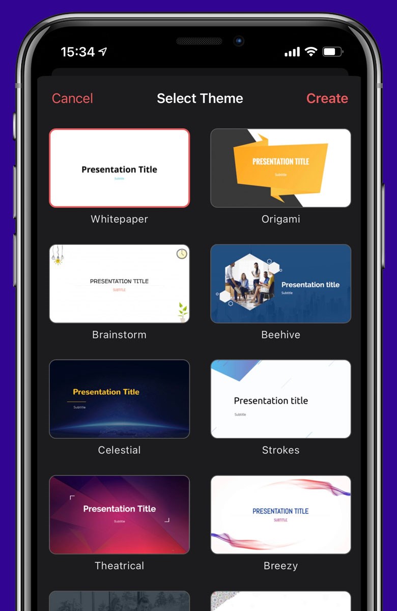Cung cấp c&aacute;c template mẫu ấn tượng, phong ph&uacute;