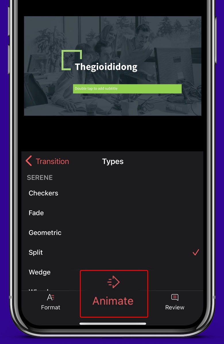 Tạo hiệu ứng dễ d&agrave;ng trong v&agrave;i bước