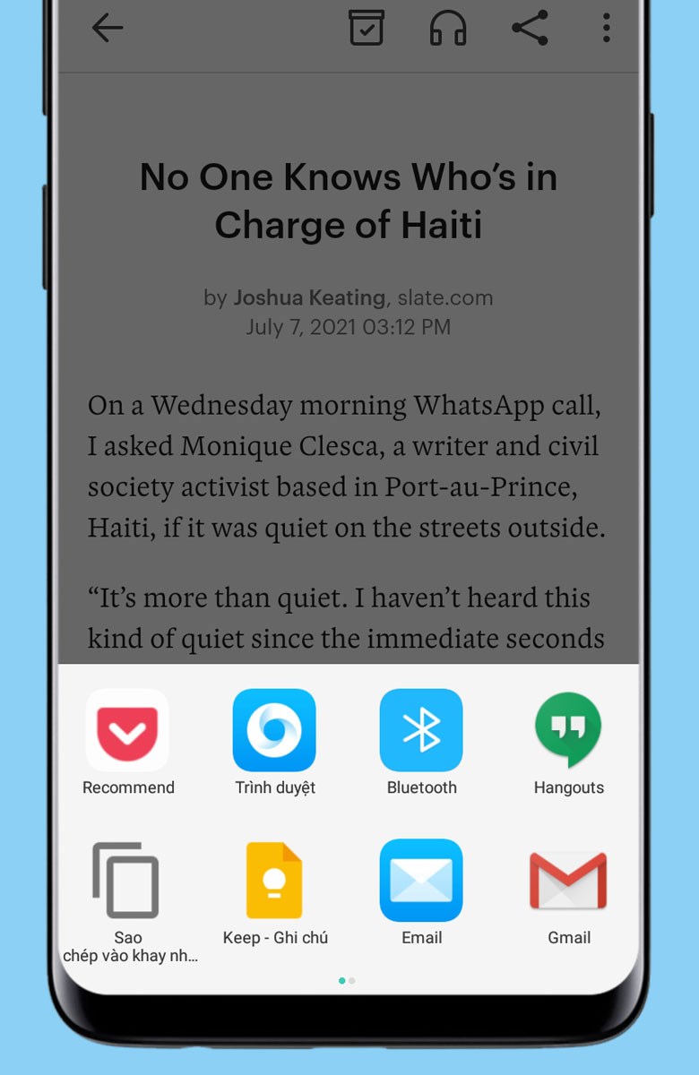 Chia sẻ c&aacute;c tin tức mới nhất đến với bạn b&egrave; hoặc qua c&aacute;c trang mạng x&atilde; hội