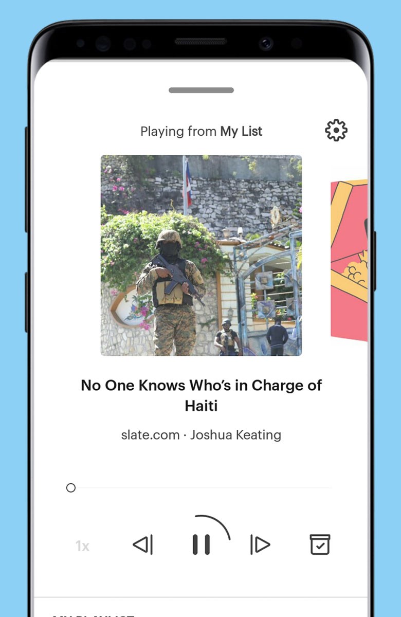 Nghe tin tức th&ocirc;ng qua audio tiện lợi
