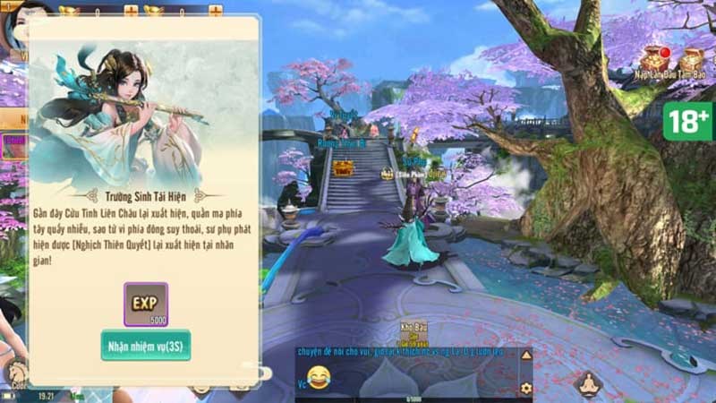 Đến nhận nhiệm vụ của các NPC Đến nhận nhiệm vụ của các NPC