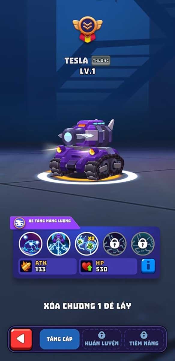 Kỹ năng của một chiếc xe tank bất kỳ