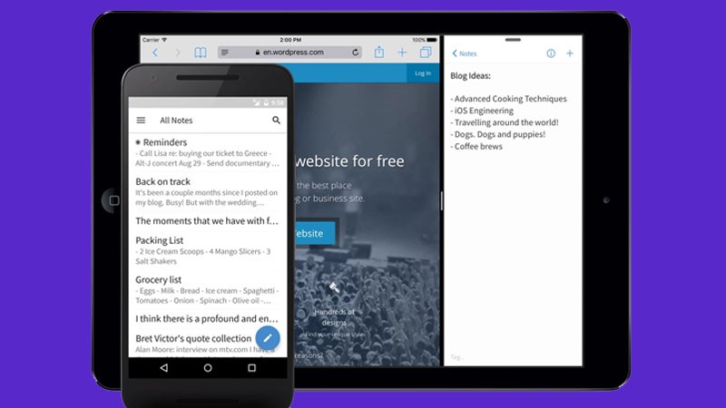 Sử dụng tr&ecirc;n nhiều nền tảng v&agrave; thiết bị kh&aacute;c nhau như điện thoại, m&aacute;y t&iacute;nh, duyệt web