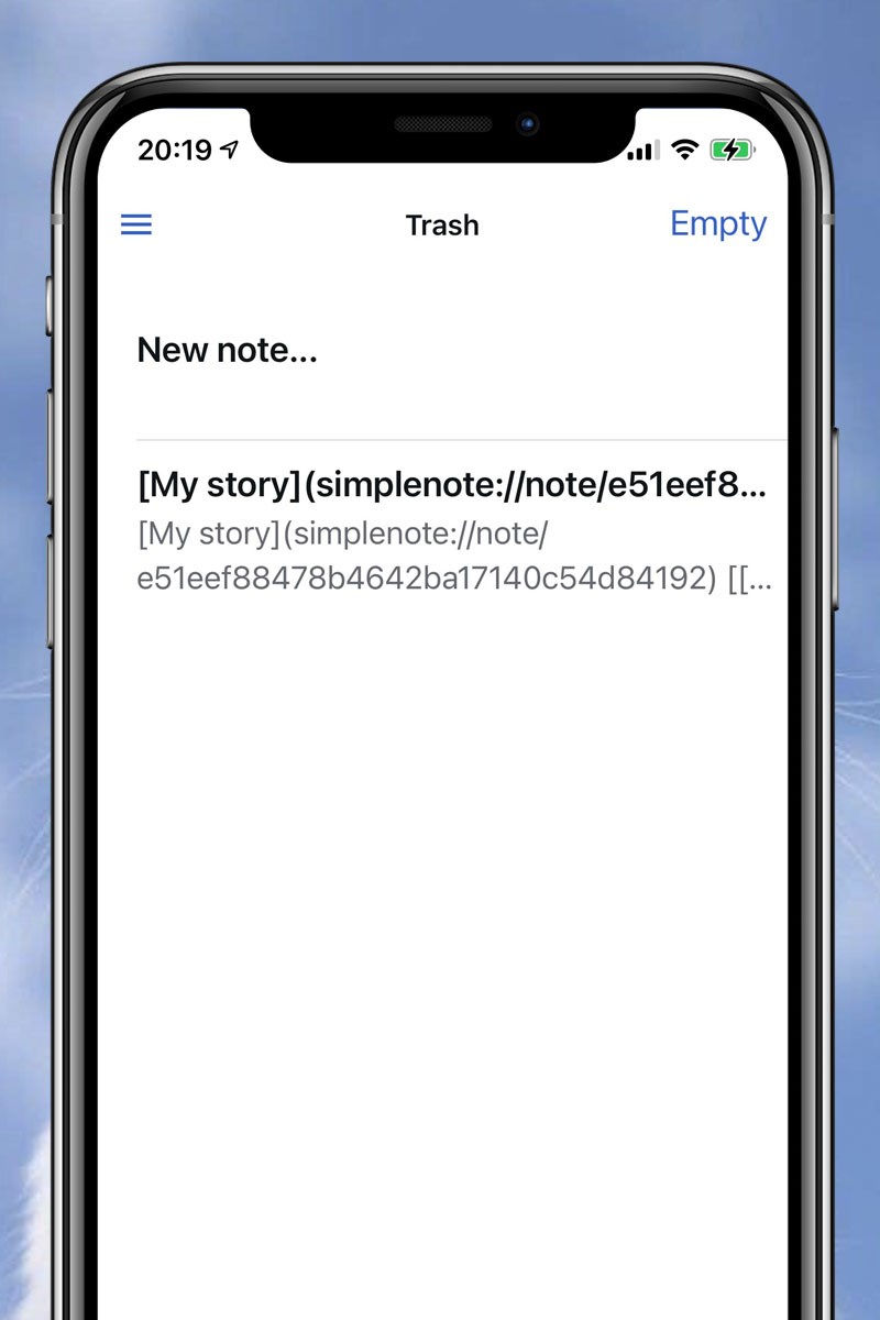  Xem lại lịch sử ghi ch&uacute; đ&atilde; x&oacute;a