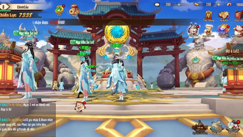 Đồ họa mang đậm kiến tr&uacute;c Nhật Bản