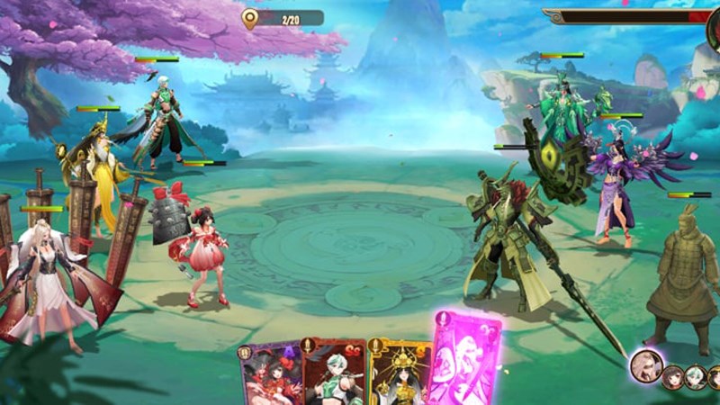 Chiến đấu chống lại quỷ vương v&agrave; đội qu&acirc;n của hắn