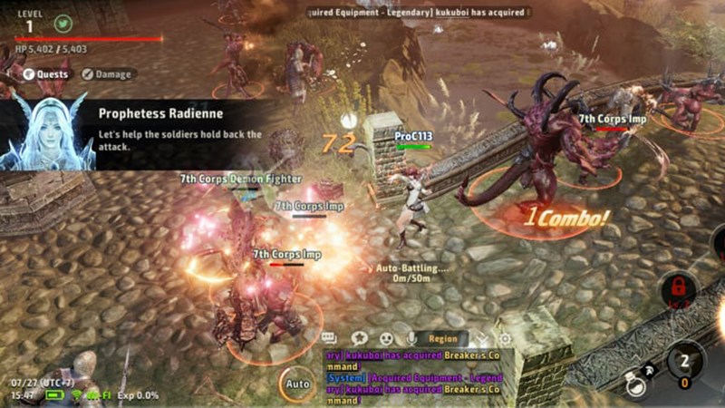 Chiến đấu chống lại qu&aacute;i vật