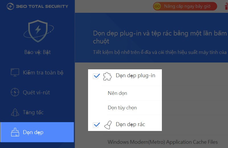 Hỗ trợ người d&ugrave;ng trong việc dọn dẹp c&aacute;c thư mục r&aacute;c tr&ecirc;n m&aacute;y tinh