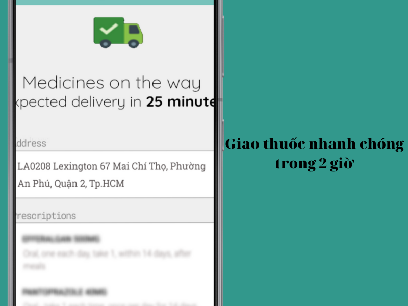 Giao thuốc nhanh ch&oacute;ng ở c&aacute;c tỉnh th&agrave;nh