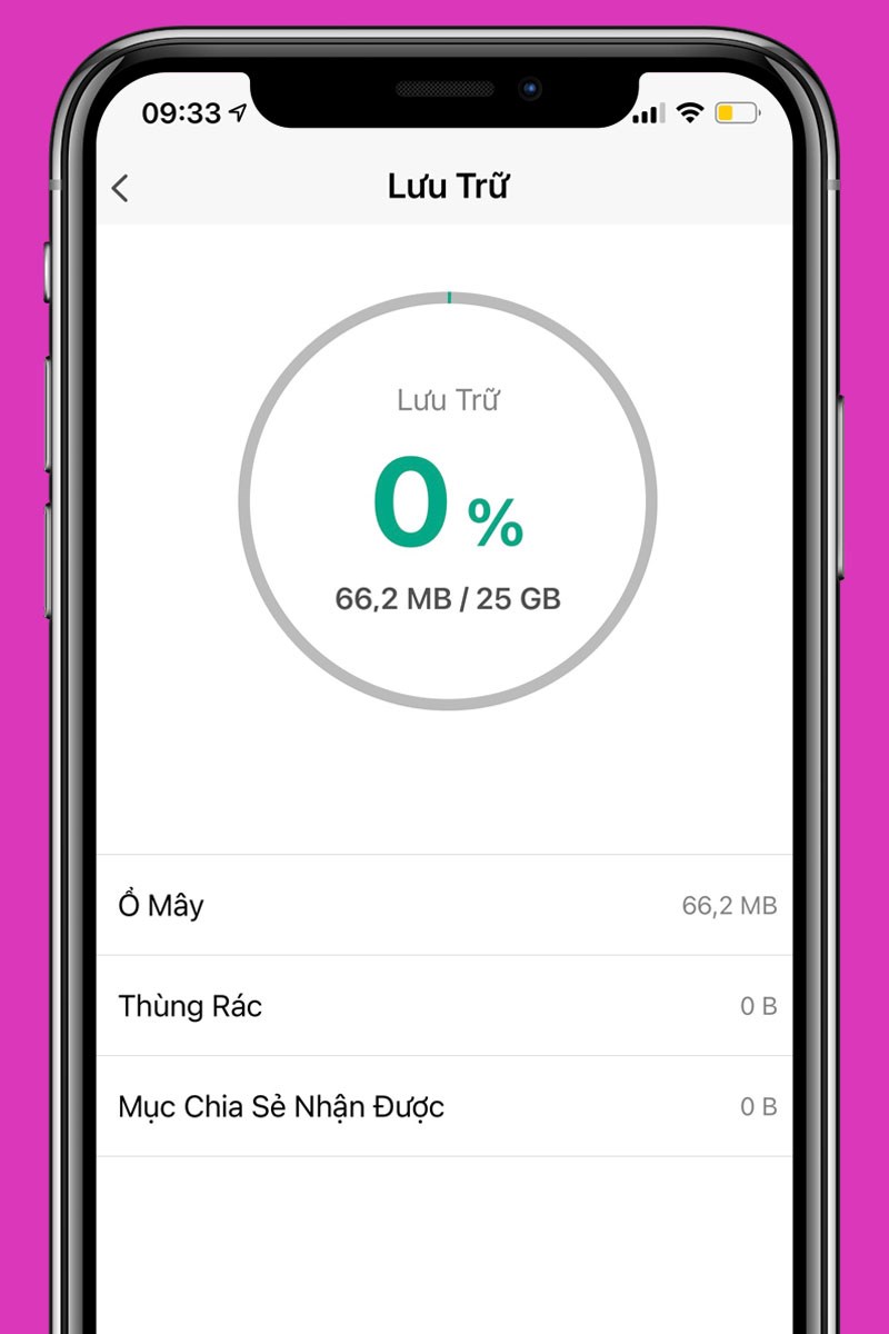 Miễn ph&iacute; 25 GB lưu trữ