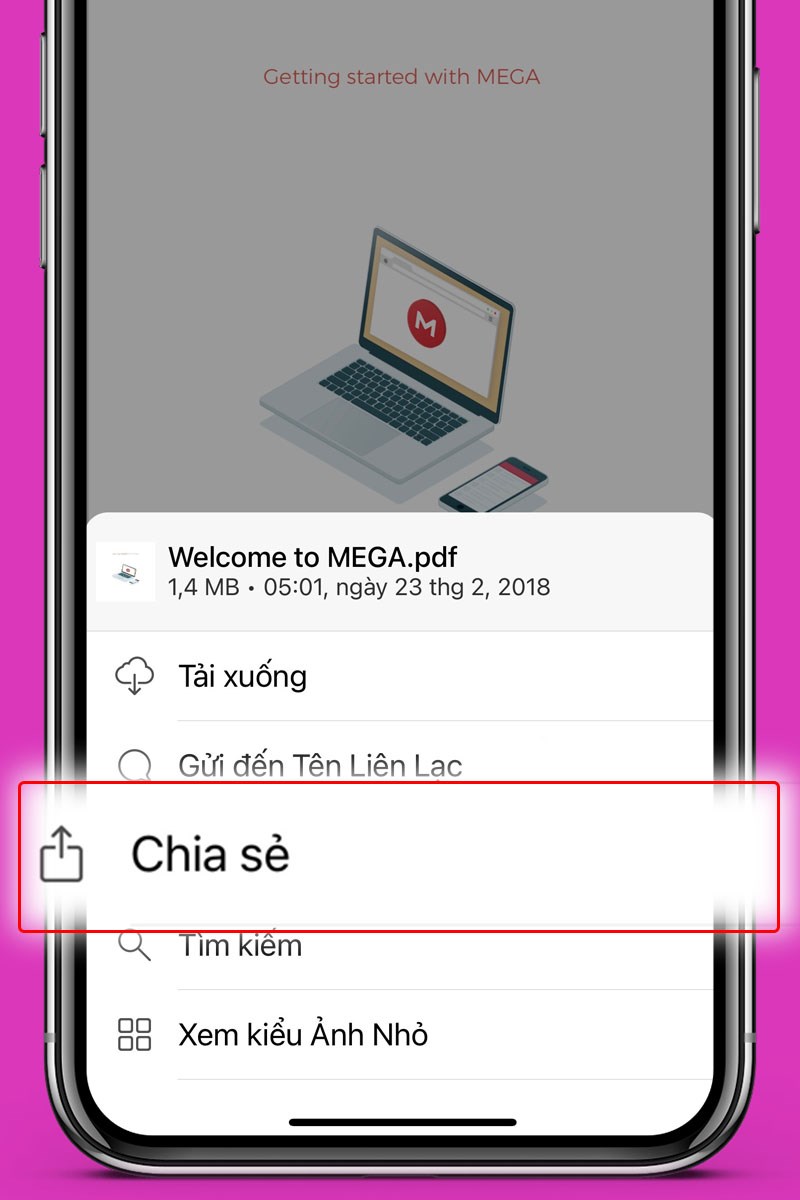 Dễ d&agrave;ng chia sẻ tệp v&agrave; thư mục