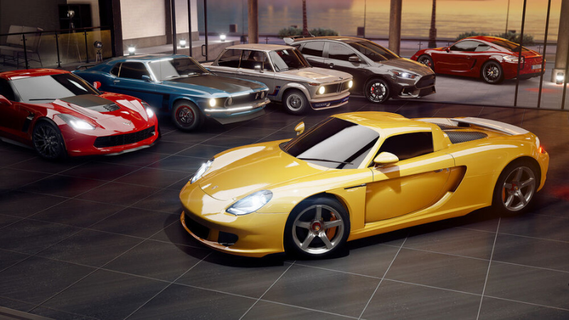 Đồ họa xe đua 3D sắc n&eacute;t