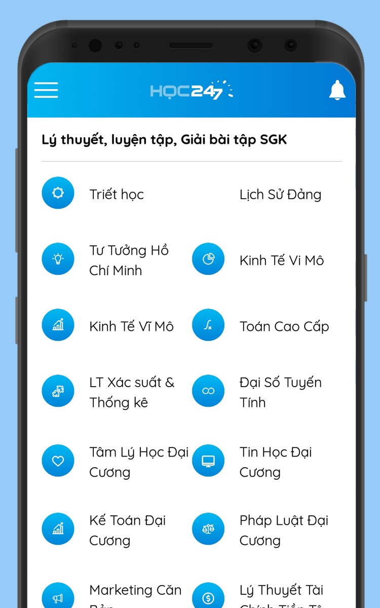 Tài liệu học tập các môn đại cương cho sinh viên