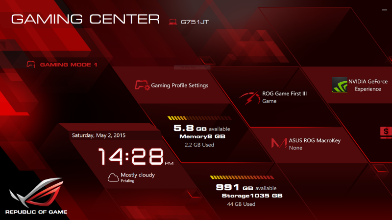 ROG Gaming Center