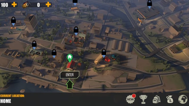 Một g&oacute;c của bản đồ