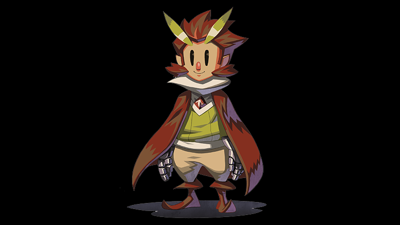 Nh&acirc;n vật Otus do người chơi điều khiển