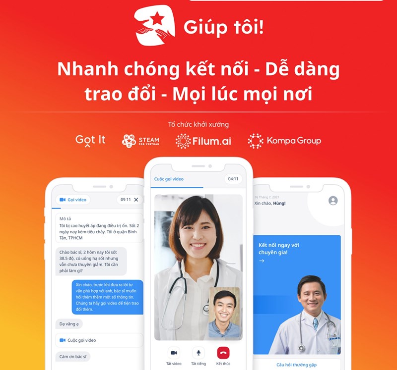 Ứng dụng Gi&uacute;p t&ocirc;i!